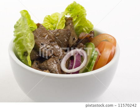 Cambodian (Loc Lac)/Vietnamese (Bo Luc Lac) - Beef Salad  11570242