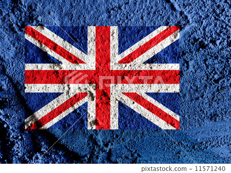 National flag of UK , the United Kingdom of Great Britain and No 11571240