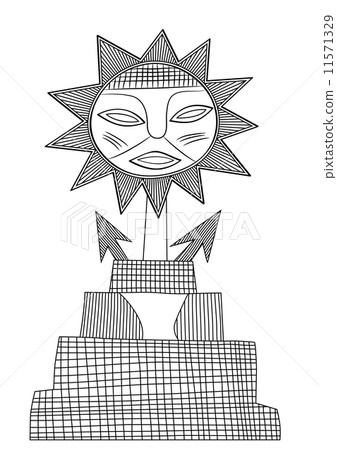 God of Sun - vector God of Sun - vector 11571329