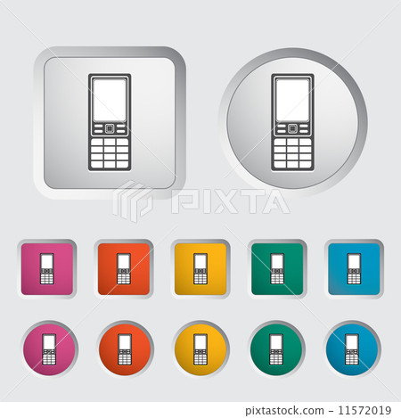 Phone single icon. Phone single icon. 11572019