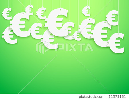 Hung symbols Euro. Vector Illustration. 11573161