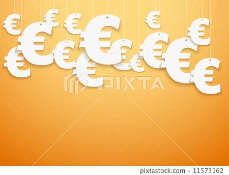 Hung symbols Euro. Vector Illustration. 11573162