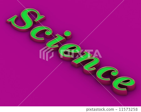Science - inscription on rose contrasting 11573258