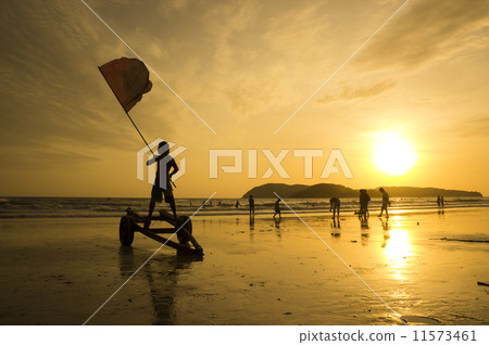 Red Flag at Langkawi Beach 11573461