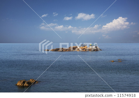 日本海山海岸夏天風景 日本海山海岸夏天風景 11574918