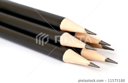 close-up of black pencil. close-up of black pencil. 11575180