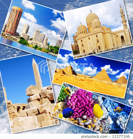 Collage of beautiful Egypt . Africa. Collage of beautiful Egypt . Africa. 11577106