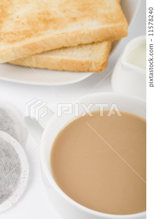 Tea & Toast - Traditional British simple breakfast.  11578240