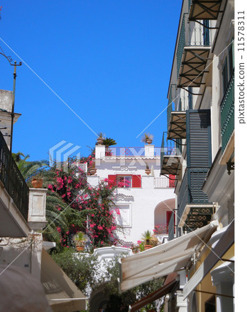 意大利卡普里島城市景觀 意大利卡普里島城市景觀 11578311