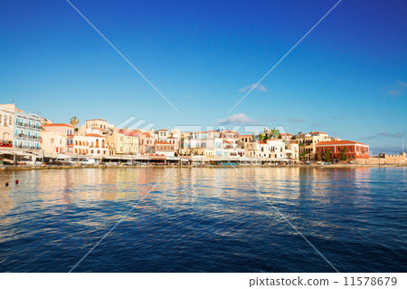 venetian habour of Chania, Crete, Greece 11578679