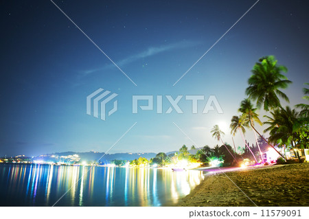 Koh Samui At Night 11579091
