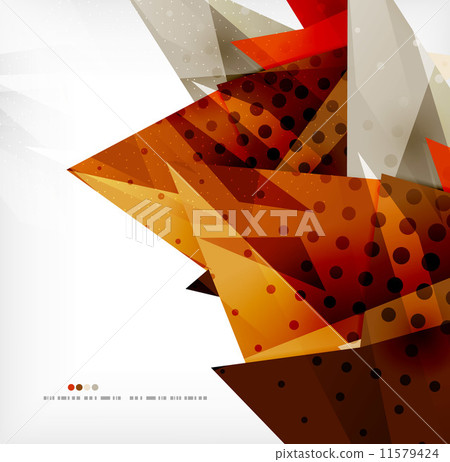 Futuristic shapes vector abstract background 11579424