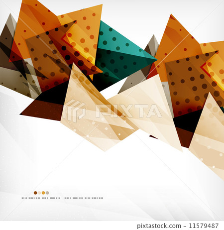 Futuristic shapes vector abstract background 11579487