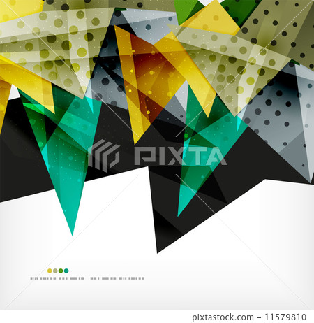 Futuristic shapes vector abstract background 11579810