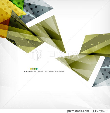 Futuristic shapes vector abstract background 11579822