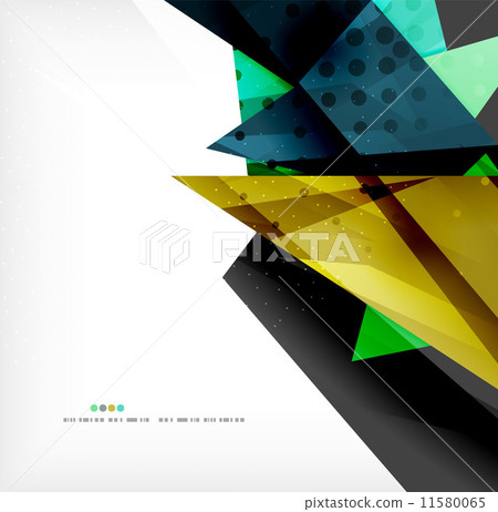 Abstract colorful overlapping composition Abstract colorful overlapping composition 11580065