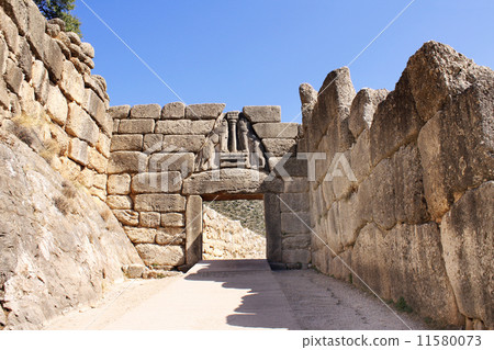 Lion Gate, Archaeological Site of Mycenae, Greece 11580073