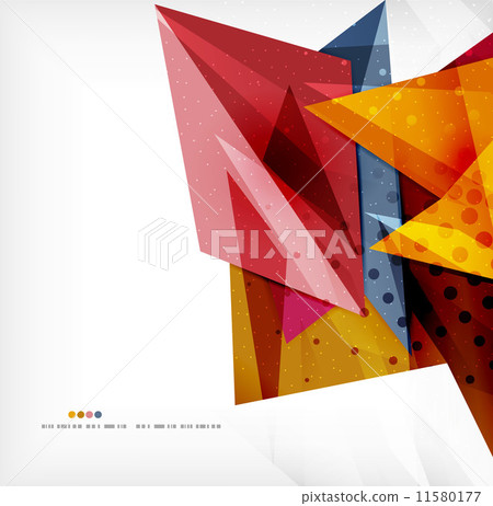 Abstract sharp angles background - Stock Illustration [11580177] - PIXTA