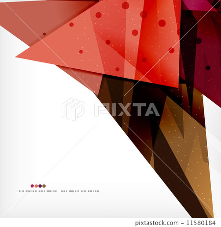 Abstract sharp angles background - Stock Illustration [11580184] - PIXTA