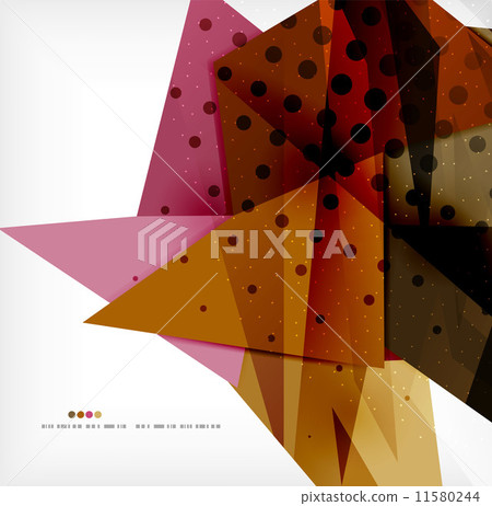Abstract sharp angles background-插圖素材 [11580244] - PIXTA圖庫