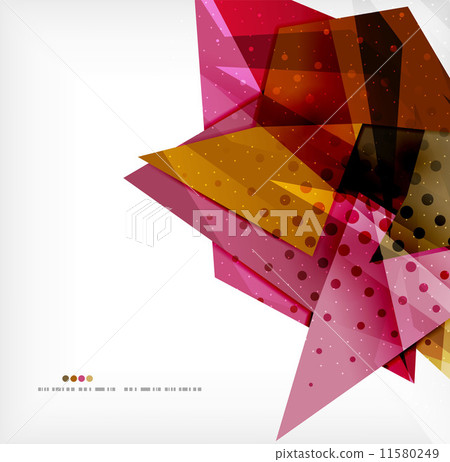 Abstract sharp angles background - Stock Illustration [11580249] - PIXTA