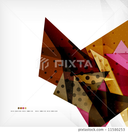 Abstract sharp angles background - Stock Illustration [11580253] - PIXTA