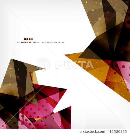 Abstract sharp angles background - Stock Illustration [11580255] - PIXTA