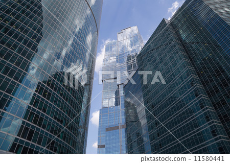 Skyscrapers of the International Business Center (City), Moscow, Russia 11580441
