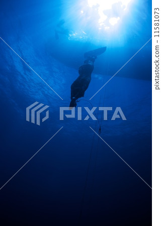 Free diving 11581073