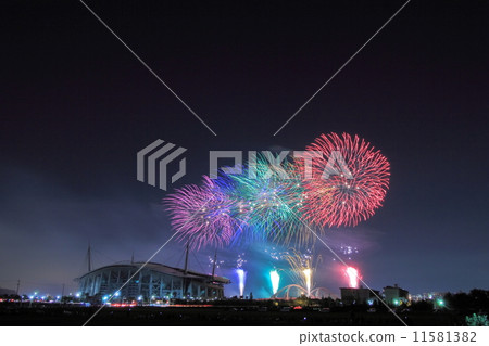 Oita Festival Firework Display Oita Festival Firework Display 11581382
