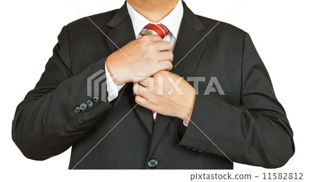 business man in suit and tie 11582812