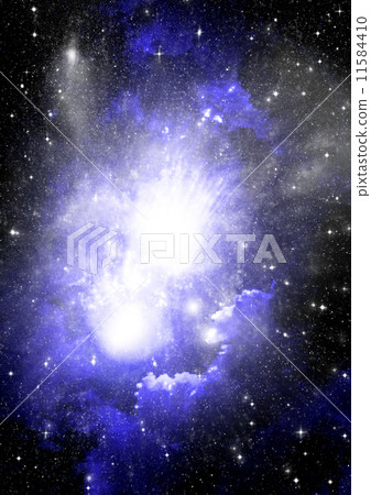 Stars of a planet and galaxy in a free space Stars of a planet and galaxy in a free space 11584410