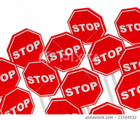 the stop signs 11584532