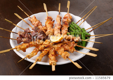 Assortment of yakitori 11585679