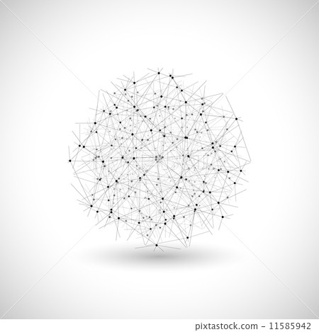 Molecule structure, gray background for communication, vector illustration Molecule structure, gray background for communication, vector illustration 11585942
