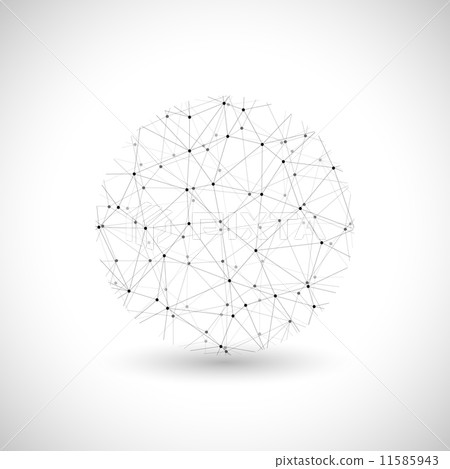 Molecule structure, gray background for communication, vector illustration Molecule structure, gray background for communication, vector illustration 11585943