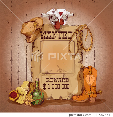 Wild west poster 11587434