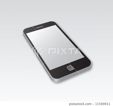 Smartphone lying on grey surface 11589911