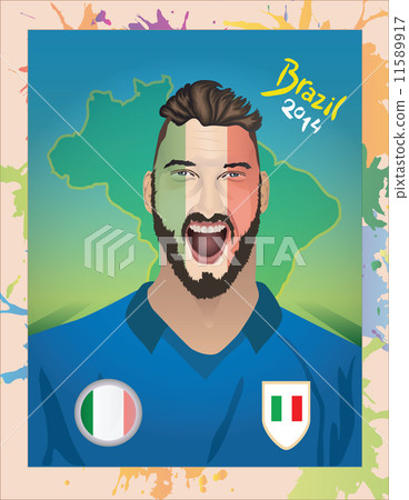 Italy football fan 11589917