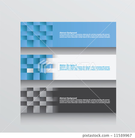 Three abstract background vectors in blue grey and white Three abstract background vectors in blue grey and white 11589967