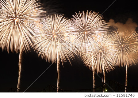 煙花和Chosei橋樑 11591746