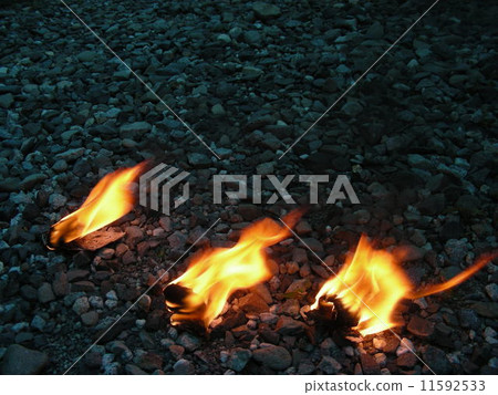 Bamboo firing Bamboo firing 11592533