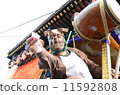 Traditional events in Japan, the mountain car and landscape of the Ome festival 11592808