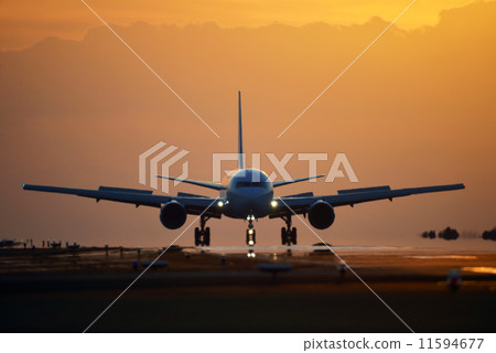 Afternoon passenger plane Afternoon passenger plane 11594677