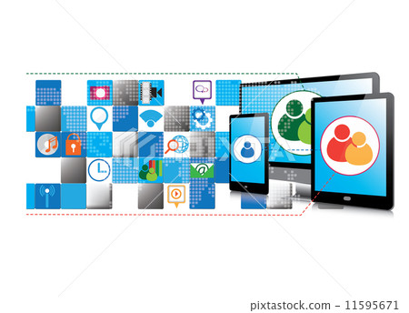 Mobile marketing design Mobile marketing design 11595671