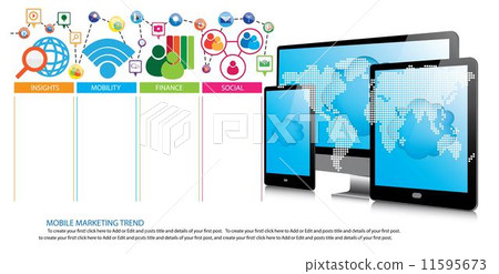 Mobile marketing design Mobile marketing design 11595673