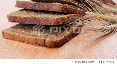 Fresh bread isolated. Fresh bread isolated. 11596205