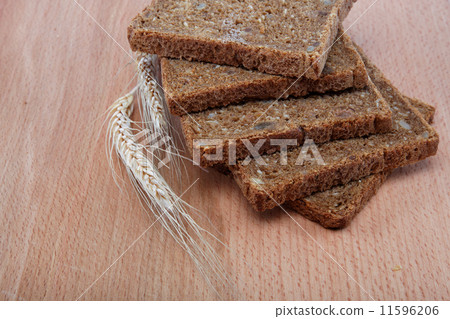 Fresh bread isolated. Fresh bread isolated. 11596206