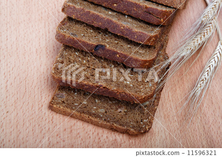 Fresh bread isolated. Fresh bread isolated. 11596321