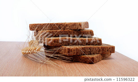 Fresh bread isolated. Fresh bread isolated. 11596322